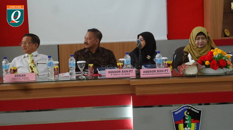 Visitasi Akreditasi Ilmu Hukum Fakultas Hukum UMI 2016