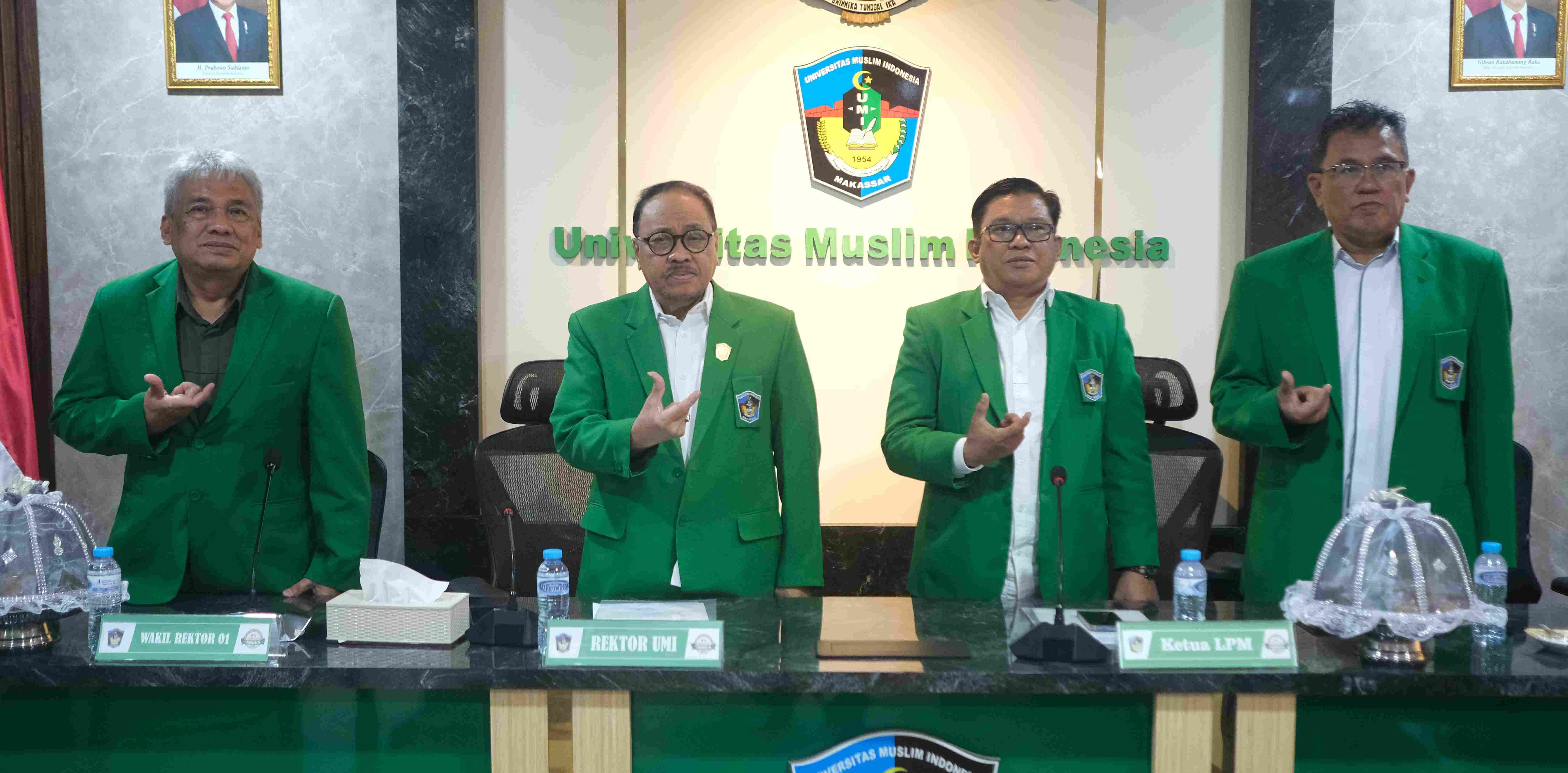 Rektor UMI Resmi Buka Audit Mutu Internal Tahun 2026
